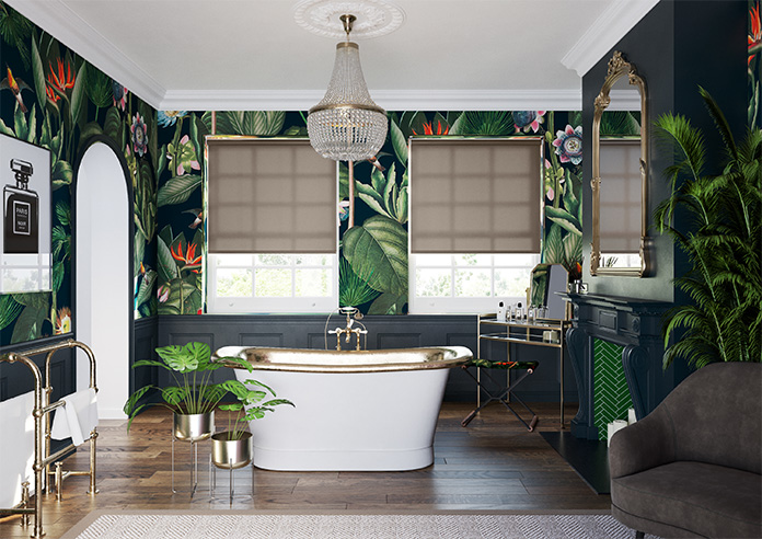 Roma, Smoke Brown - Twist&Fit Roller Blind - Image 8